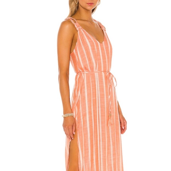 NWOT L*SPACE Nicola Coverup Poolside Striped Maxi Dress. Size XS - Picture 3 of 13
